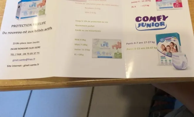 Les flyers bebecash sont arrivés, Romans-sur-Isère, Ginet Santé - Bébé Cash